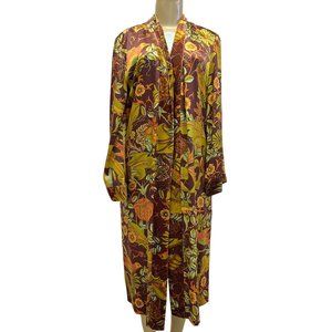 236. Johnny Was Kimono Jacket Brown Small